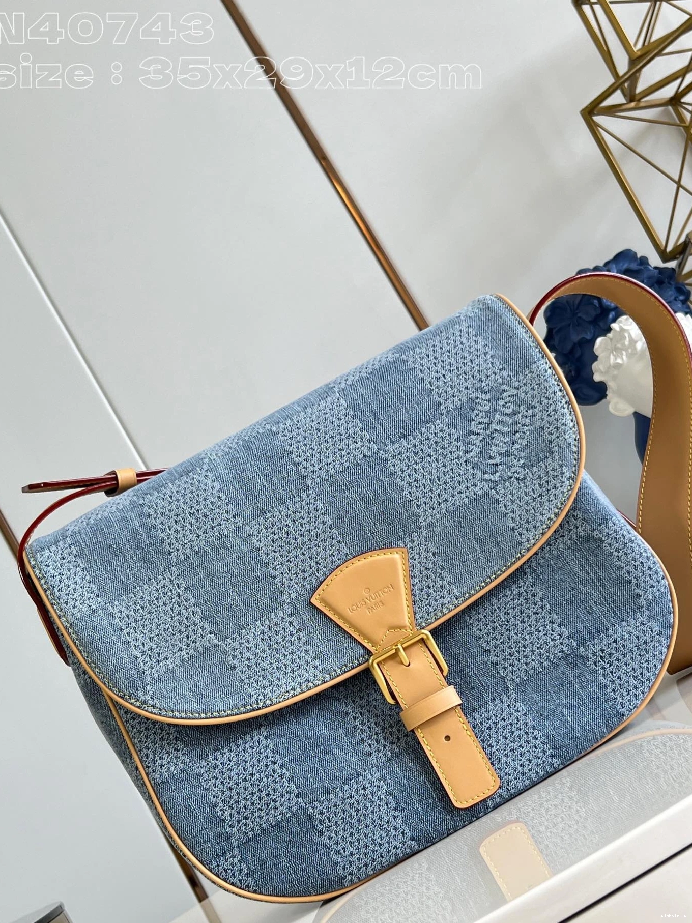 WIS Messenger VUITTON Montsouris MM LOUIS 0826